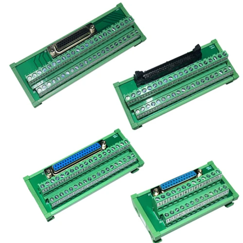 GINRI 37 pin D-SUB connectors Interface Module JR-37TDC D-subminiature Terminal Block DC24V