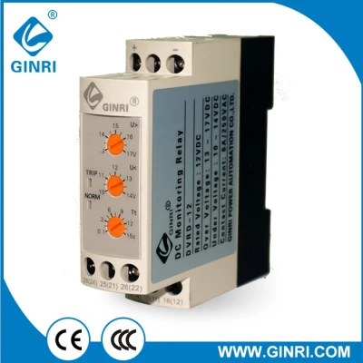 DC Over-Under voltage monitoring  Relay DVRD 12V 24V 36V 48V