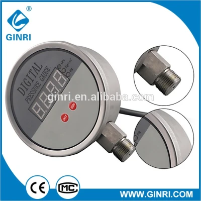 ABS 304 Stainless steel Led Digital Pressure Gauge 24VDC,220VAC,380NAC