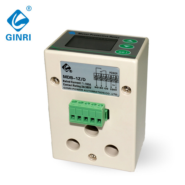 GINRI MDB1Z/F Display Overload Voltage Current Control Digital Motor Protection Relay Ginri