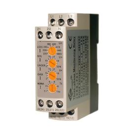DC three phase  over  under voltage monitoring relay 12V 24V 36V 48V