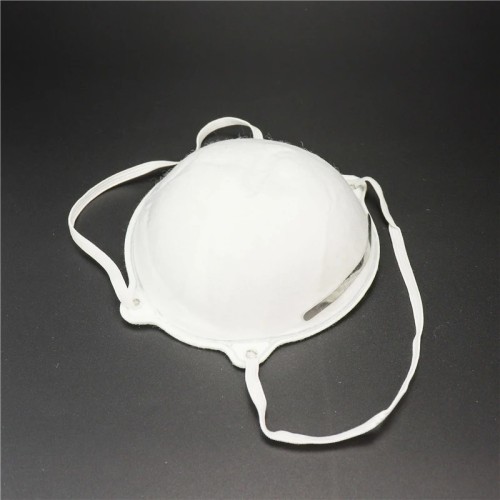 White List Factory Anti-Virus Dust Protective Cone Shape Face Mascarillas Disposable Niosh N95 Filtering Respirator Mask Without Exhalation Valve