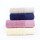 Plain color cross stripe jacquard bath towel, 100% cotton grid border, factory supply, reusable.
