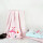 Embroidery animal velvet plain color towel,100% cotton gift towel with lace.