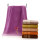 Plain weaving towel with Bright ribbon and flower embroidery classic five-car bath towel