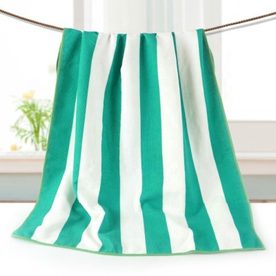 Microfiber printing beach towel strip design, factory supply, reusable.