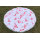 100% cotton or microfiber round tassel velvet printing beach towel Western style.