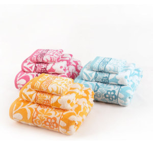100% cotton 32s/2 and zero twist yarn dyed jacquard high quality velvet towel,factory supply