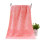 Bamboo and cotton velvet high quality jacquard towel soft and luxury light colour, reusable.