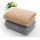 100% cotton jacquard gauze and zero twist soft dyed yarn plaid towel set,factory supply, reusable.