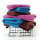 Towel Hot Selling Solid Color Satin Series Plain Weaving 100% cotton Towels for Bath