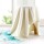 100% cotton colourful wave jacquard yarn dyed satin gear towel,factory supply, reusable.