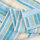 Yarn dyed colourful twill jacquard border logo towel,factory supply, reusable.
