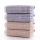 100% cotton jacquard gauze and zero twist soft dyed yarn plaid towel set,factory supply, reusable.