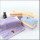 100% cotton the small size light color embroidery Christmas for children gift towel, reusable