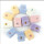 100% cotton children towel light colour soft good design with embroidery twelve chinese zodiac signs