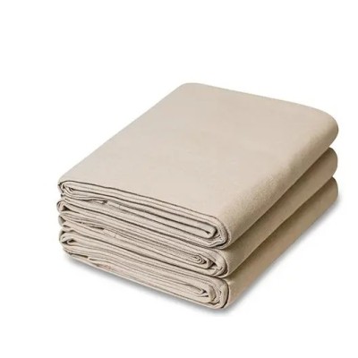 9X12FT Canvas Drop Cloth for Painters, Wood Workers, Plumbers, Movers, Custodians
