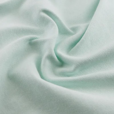 Custom Breathable T Shirt Clothing Material Cloth 100 Cotton Knit 220GSM Single Jersey Fabric
