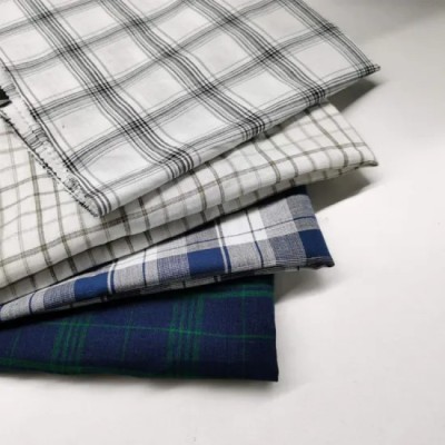 Wholesale 55% Linen 45% Cotton Linen Woven Fabrics Used for Linen Cloth Shirts Fabrics C21*L14