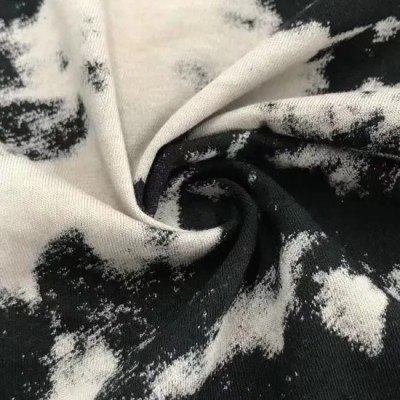 China Manufacturer High Stretch Breathable 100% Full Cotton Dyed Printed Knitted Jersey Fabric for Sweaters T-Shirts Clothing