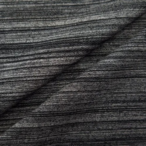 Wholesale New Stripe Cloth Polyester/Viscose/Cotton/Spandex Blended French Terry Knitting Fabrics for Apparel