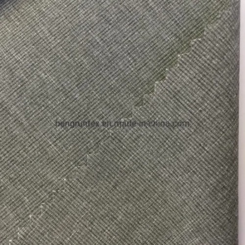 Customized Processing 190GSM Micro-Elastic Tr Fabric Ladies Dress Shirt Suit Trouser Fabric Plain Woven Fabric