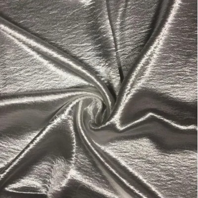 Fashion Dress Fabric Soft Silk Handle Shining Face Faux Silk Fabric for Garment Shirt Skirt