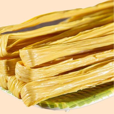 Dried Beancurd Sticks, Non-Gmo Soybean Curd Skin, Natural Asian Tofu, Dried Yuba for Vegan, Good Source Of Protein