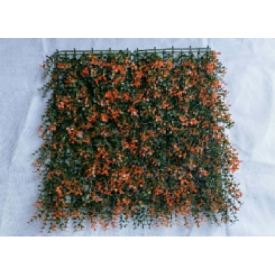 Artificial Plant Wall Orange five layers of herb Outdoor landscape wall