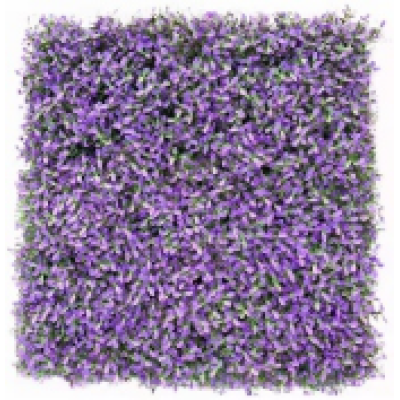Artificial Plant Wall Purple Peanut grass Environmentally friendly and beautiful landscape wall.