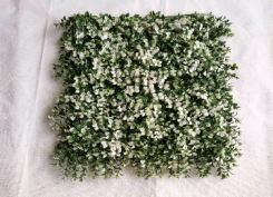 Artificial plant wall lucky grass Environmentally friendly and beautiful landscape wall.