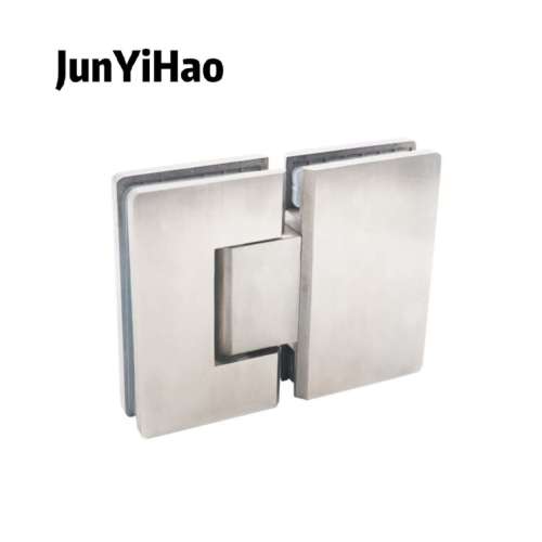 Shower room hinge 180 degree square double bathroom 8mm-12mm glass hardware accessories