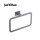 Bathroom hardware zinc alloy chrome plating set bathroom shelf toilet towel bar hardware pendant