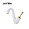 European style Brass wash basin faucet with zinc handle copper four hole basin cold and hot water