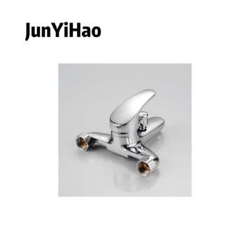 High quality popular cheap In-wall shower faucets single zinc handle chrom brass bath shower mixer
