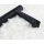 sanitary ware chrome black deck mounted brass faucets bathroom chrome mixers hot-cold water basin taps
