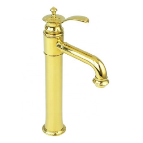 5 years guarantee best price gold color ceramic cartridge full brass basin faucet, classic single handle chromed bathroom faucet