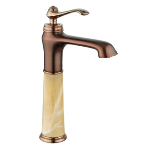 New design chrome brass body taps single handle faucet bathroom basin mixer