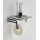 Bathroom accessories bathroom fittings and accessories Stainless steel paper holder with shelf