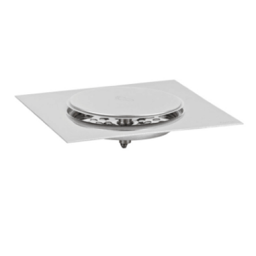 Square pop-up floor drain in China's hot bathroom, factory price stainless steel shower drain