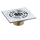 Square pop-up floor drain in China's hot bathroom, factory price stainless steel shower drain