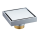 Square pop-up floor drain in China's hot bathroom, factory price stainless steel shower drain