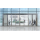 2019 High quality cheap price industrial aluminum automatic sliding door glass door