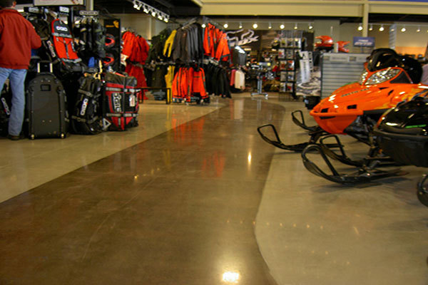 NIKE Store Dense Tempered Floor Project 