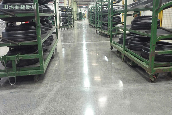 Pirelli Tire Workshop Sealed Curing Floor Project
