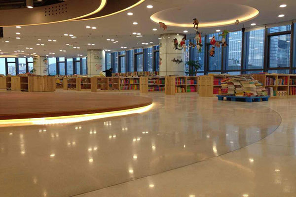 KAIDA Library Tempered Floor Project