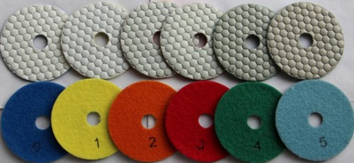 Pressed Dry Polishing Pads