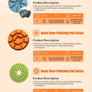 Resin Floor Polishing Pads Series