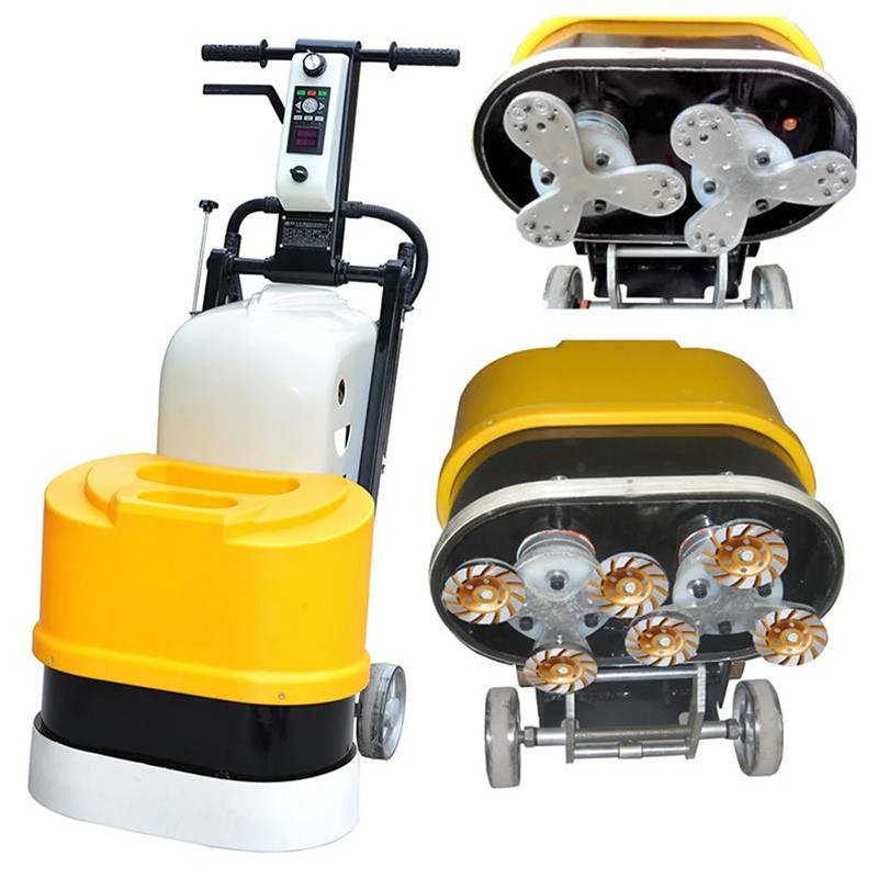 5.5HP 3 Phase 4KW Marble Floor Grinder / Polisher For Terrazzo ...