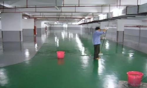 The difference between floor paint roller coating, brush coating and spray coating